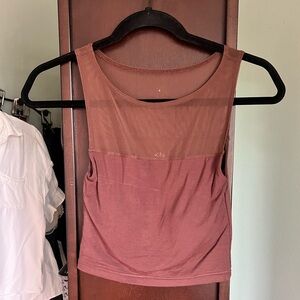 Klassy Network Crop Top S